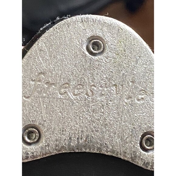 Freestyle by Danskin Tap Shoes Youth Size 10 Black Adjustable Strap Patent Shine - Picture 8 of 16